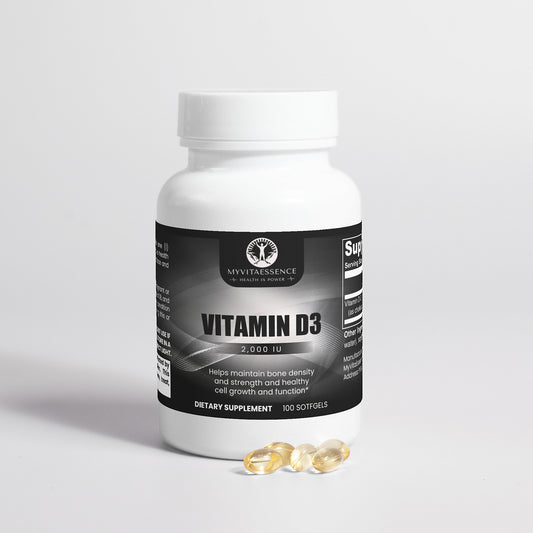 vitamin d3 premium health supplement white with pills