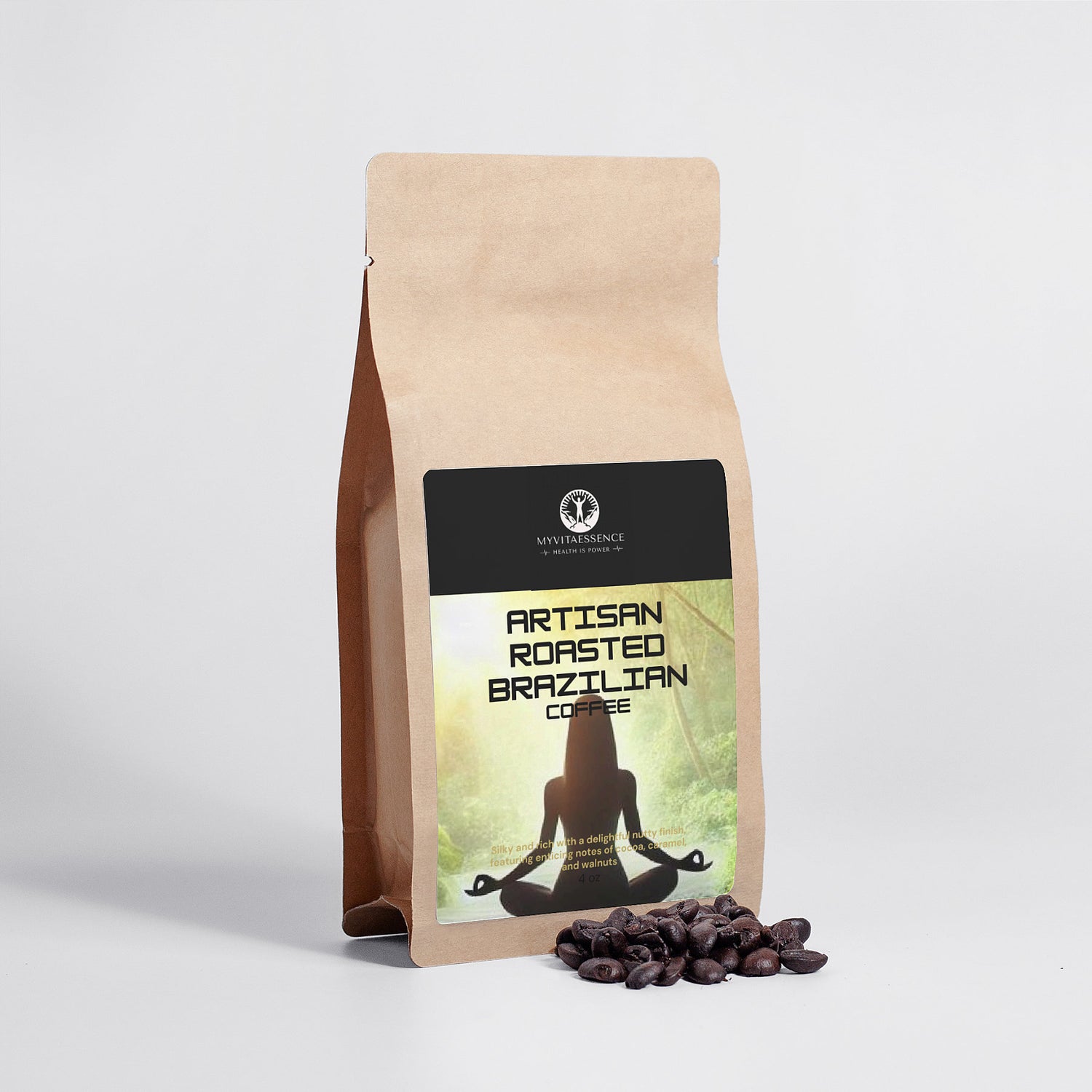 MyVitaEssence Artisan Roasted Brazilian Coffee 4oz