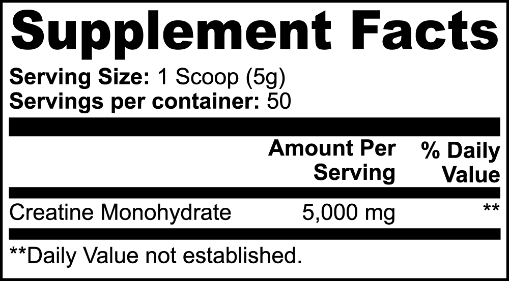 My VitaEssence Creatine Monohydrate