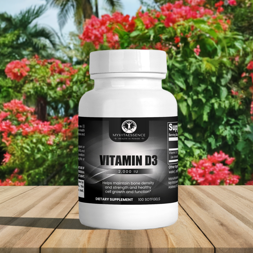 vitamin d3 premium health supplement outside